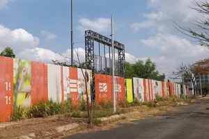 Sau bốn năm mở bán, dự án này vẫn chưa được triển khai do vướng thủ tục pháp lý. Ảnh: HV