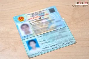 Theo quy định hiện nay, có một số trường hợp sẽ bị thu hồi, tạm giữ CCCD. Ảnh: MINH HOÀNG
