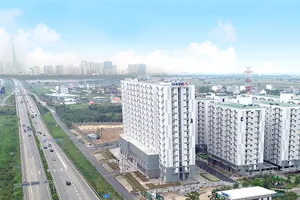 Dự án nhà ở xã hội tại TP Thủ Đức, TP.HCM. Ảnh: Q.HUY