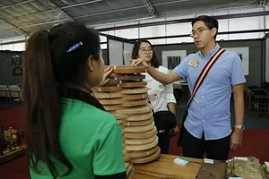 Doanh nghiệp muốn giữ và mở rộng thị trường xuất khẩu thì phải có chiến lược chuyển đổi sản xuất xanh rất cụ thể để bắt kịp xu hướng mới. Ảnh: QUANG HUY