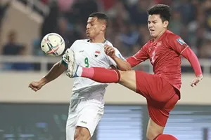 Phan Tuấn Tài, một trong những cầu thủ giàu kinh nghiệm nhất của U-23 Việt Nam. Ảnh: CTV