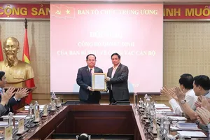 Ban bí thư bổ nhiệm thêm phó Ban tổ chức Trung ương