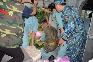 Một số hình ảnh hiện trường thủy điện Rào Trăng 3 từ trên cao