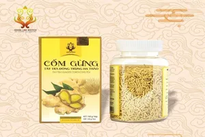 Ấm áp ngày Tết với Cốm gừng Tây Trà đông trùng hạ thảo