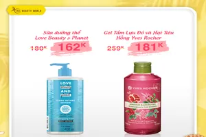 Đón hè, 18.000 mỹ phẩm chính hãng đang giảm đến 1/2 giá
