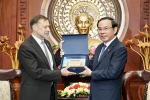 Bí thư TP.HCM Nguyễn Văn Nên tiếp Đại sứ Úc tại Việt Nam