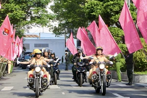 Tuổi trẻ Công an TP.HCM ra quân Tháng Thanh niên năm 2023