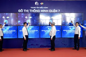 Quận 7 ra mắt Trung tâm điều hành đô thị thông minh