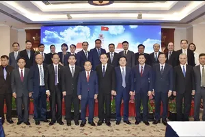 Bí thư Thành uỷ TP.HCM Nguyễn Văn Nên tiếp Chủ nhiệm Ban Kiểm tra Trung ương Lào