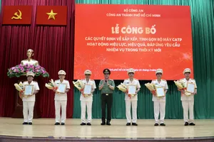 Công an TP.HCM công bố bộ máy mới, chính thức không tổ chức công an cấp huyện