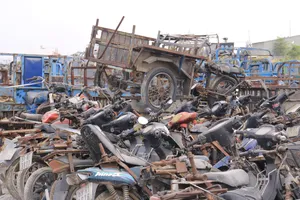 Công an TP.HCM thông tin việc quản lý các kho, bãi tạm giữ xe tang vật