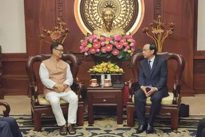 Bí thư Nguyễn Văn Nên tiếp Bộ trưởng Ấn Độ dịp Đại lễ Vesak 2025