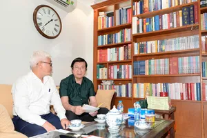 Trưởng Đoàn ĐBQH TP.HCM Nguyễn Văn Lợi thăm hỏi, tri ân các nguyên lãnh đạo Đảng, Nhà nước