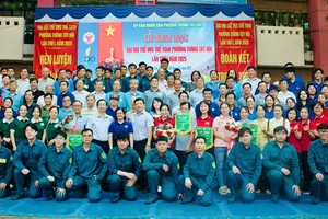 500 vận động viên phường Thông Tây Hội tranh tài tại Đại hội Thể dục thể thao 