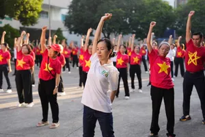 Phường Tân Sơn Hòa ra mắt 5 đội hình xây dựng 'Phường hạnh phúc'