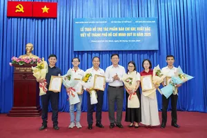 Báo Pháp Luật TP.HCM có 8 tác phẩm hay, xuất sắc được Thành phố khen thưởng