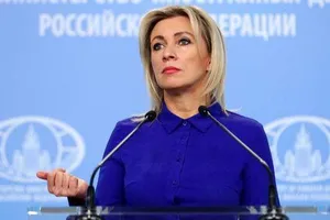 Phát ngôn viên Bộ Ngoại giao Nga - bà Maria Zakharova. ẢNH: TASS
