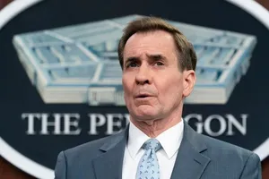 Phát ngôn viên Hội đồng An ninh Quốc gia Mỹ John Kirby. Ảnh: NEW YORK POST