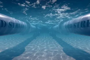 Một đoạn đường ống Nord Stream dưới biển Baltic. Ảnh: SHUTTER STOCK
