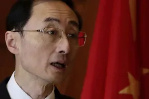 Thứ trưởng Ngoại giao Trung Quốc Tôn Vệ Đông. Ảnh: AP