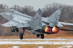 Tiêm kích MiG-31 của quân đội Nga. Ảnh: THE DRIVE