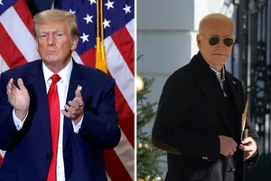 Ông Trump nhắn gì ông Biden nhân năm mới?