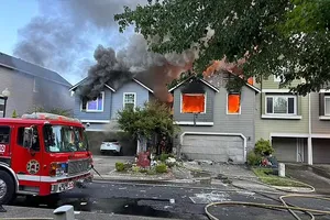 Máy bay đâm xuống dãy nhà dân ở Mỹ, 3 người thiệt mạng