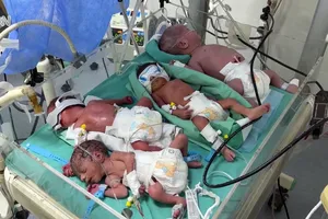 Xót xa tình cảnh trẻ sơ sinh giữa Gaza kiệt quệ vì chiến sự 