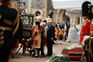 Chùm ảnh: Vua Charles III đón tiếp Tổng thống Trump