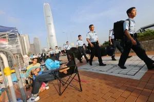 Công chức Hong Kong đi làm trở lại, quy mô biểu tình thu hẹp