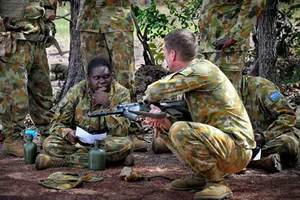 Úc – Mỹ - Trung tập trận lần đầu tiên tại Darwin