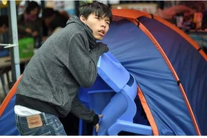 Lãnh đạo biểu tình Hong Kong tính đường 'rút lui'