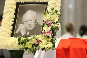 Đám tang Lý Quang Diệu: 'Singapore mất đi người cha sống, thở cùng quốc gia'
