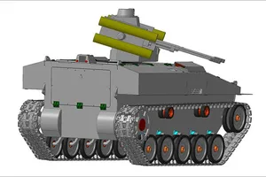 Nga công bố robot chiến trường đa năng 7 tấn 
