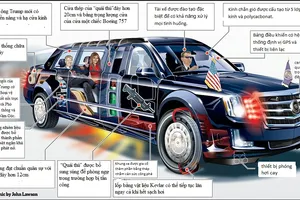 Vì sao siêu xe 'quái thú' của ông Trump thu hút mọi ánh nhìn?