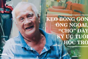 Kẹo bông gòn ông ngoại “chở” bao kí ức tuổi học trò