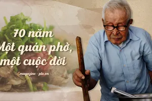 70 năm, một quán phở, một cuộc đời