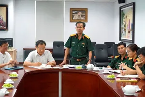 Báo Pháp Luật TP.HCM hợp tác với Báo Quân Khu 7