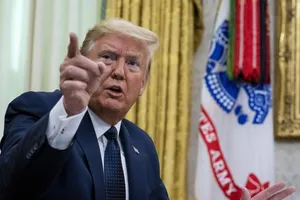 Tổng thống Mỹ Donald Trump. Ảnh: BLOOMBERG