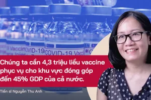 Chuyên gia: TP.HCM cần tiêm 1 triệu liều vaccine để đảm bảo tiêu chí mở cửa