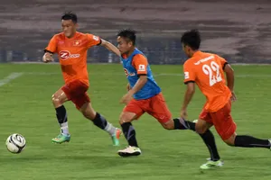 Đinh Thanh Trung lập hat trick đầu tiên ở V-League