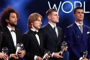 Modric lên ngôi, lật đổ ‘triều đại’ Ronaldo và Messi