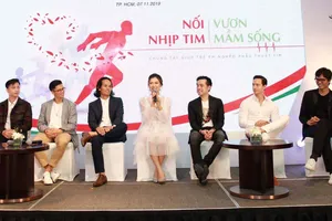 Đông đảo nghệ sĩ hào hứng ‘Chạy vì trái tim’