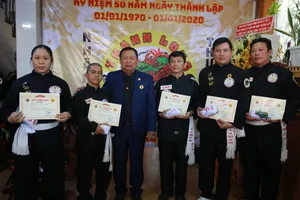 Vinh danh nửa thế kỷ Thanh Long Võ Đạo