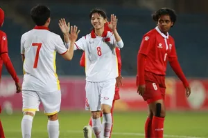 Hải Yến ghi 6 bàn trong trận Việt Nam đè bẹp Maldives 16-0