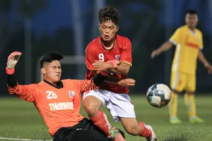 Học viện Nutifood JMG bùng nổ đánh bại SL Nghệ An