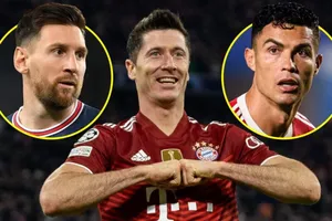 Lewandowski số một thế giới, không phải Messi, Ronaldo