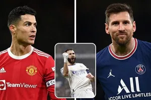 Không có Messi, Ronaldo xuất hiện ở lễ trao giải Quả bóng vàng