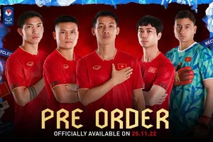 Diện mạo mới của tuyển Việt Nam và chiếc áo đấu độc lạ