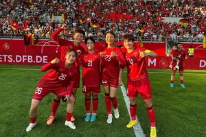 Ông Chung nói gì sau khi Thanh Nhã ghi bàn vào lưới tuyển Đức?